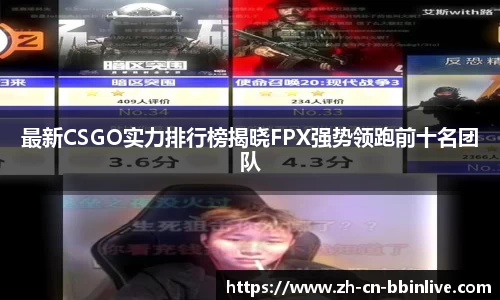 最新CSGO实力排行榜揭晓FPX强势领跑前十名团队